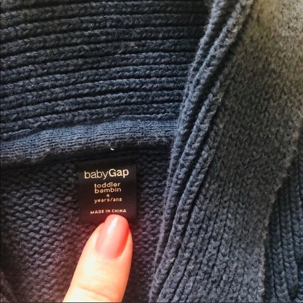 Baby gap blue sweater for boys